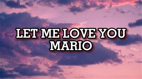 let love you mario lyrics